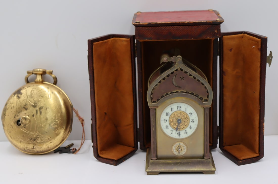 Lot Of 2 Antique Clocks. (1 of 13)