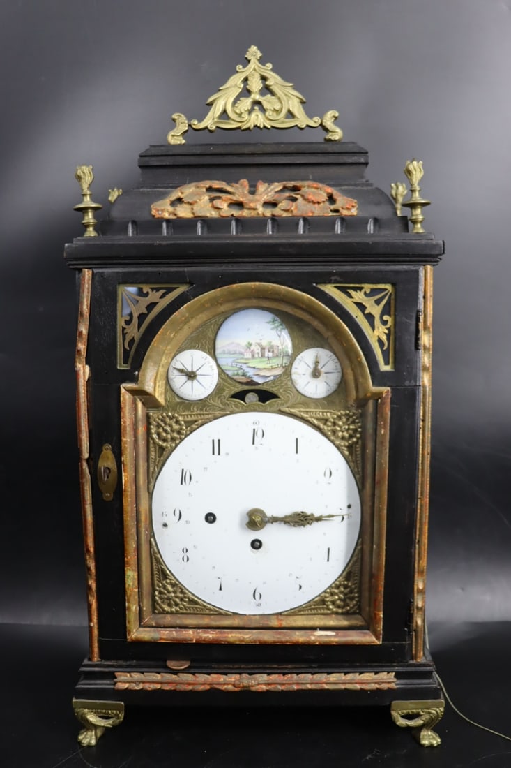 Antique Austrian Bracket Clock (1 of 10)