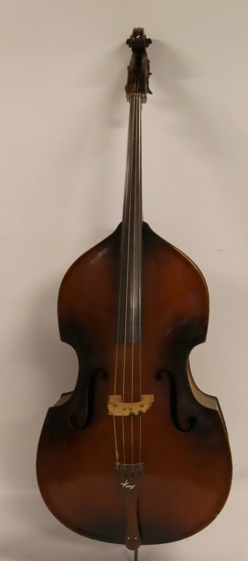 KAY Bass Viola In Case With Bow. (1 of 15)