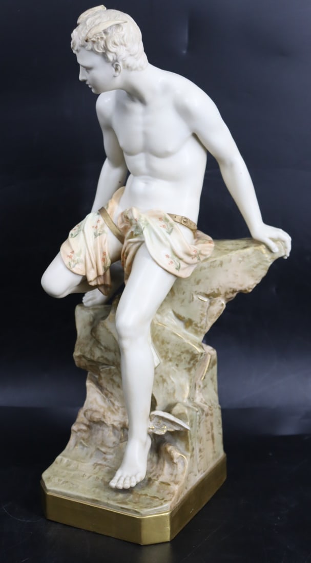 Royal Worcester Porcelain Figure Of Mercury (1 of 8)
