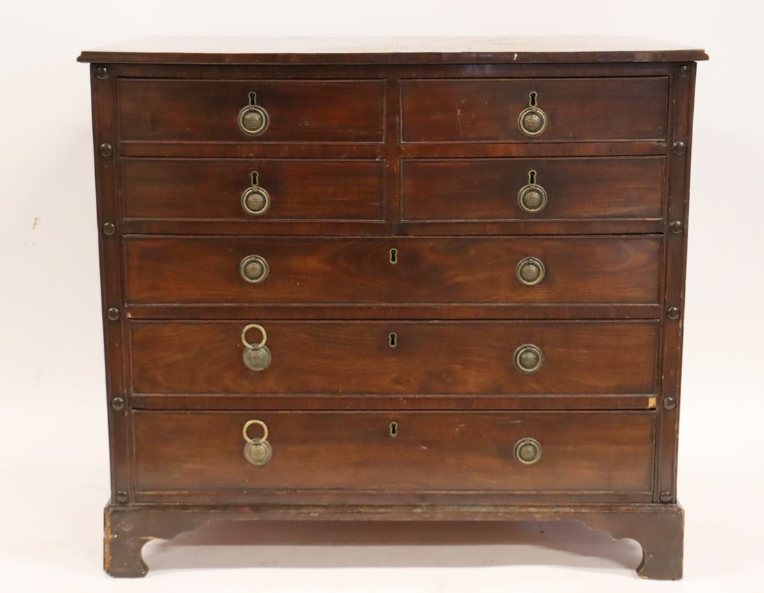 Antique American Mahogany Silver Chest. (1 of 14)