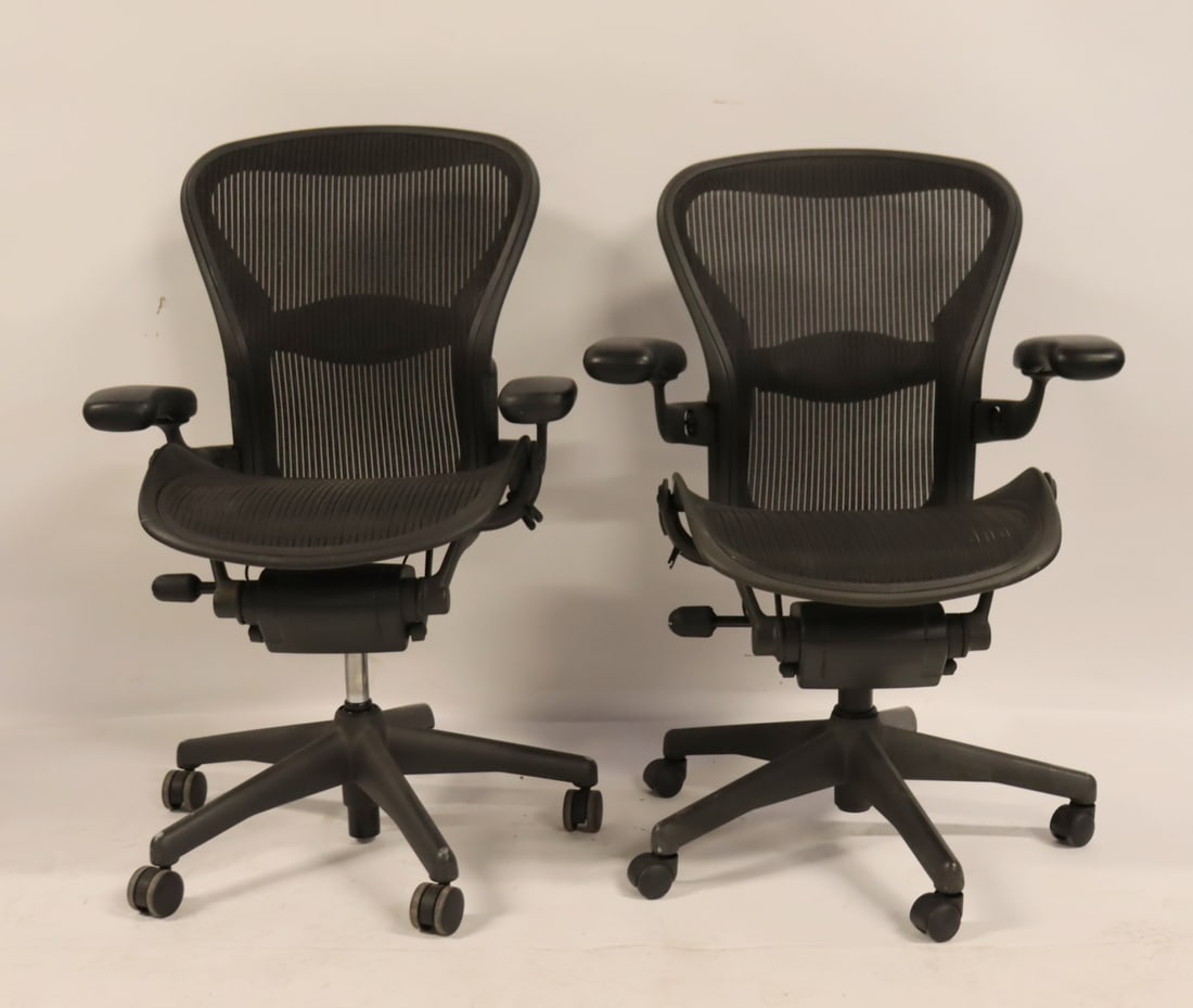 A Pair Of Herman Miller Office Chairs. (1 of 5)