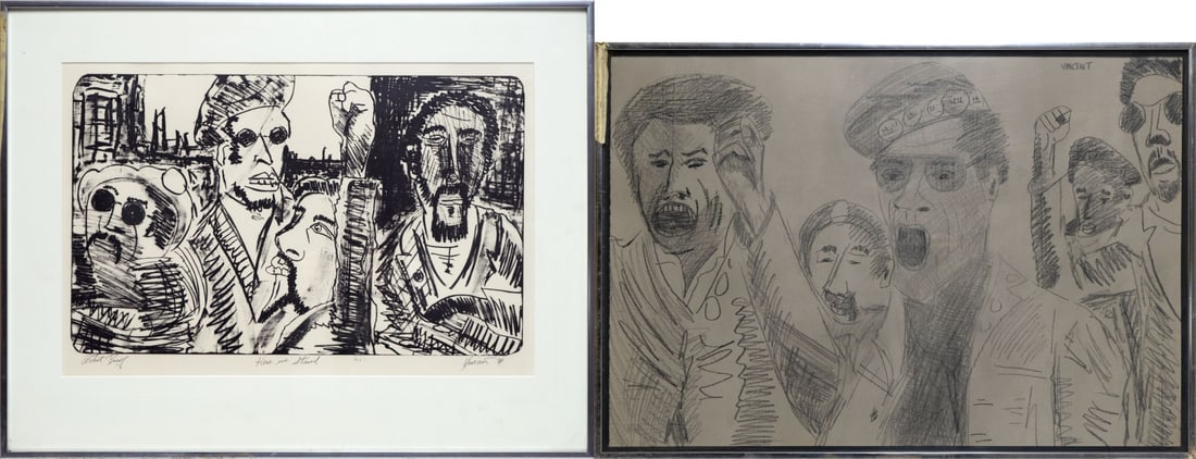 VINCENT D. SMITH (AFRICAN-AMERICAN, 1929-2003). (1 of 13)