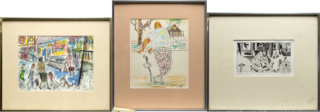 VINCENT D. SMITH (AFRICAN-AMERICAN, 1929-2003). (1 of 14)