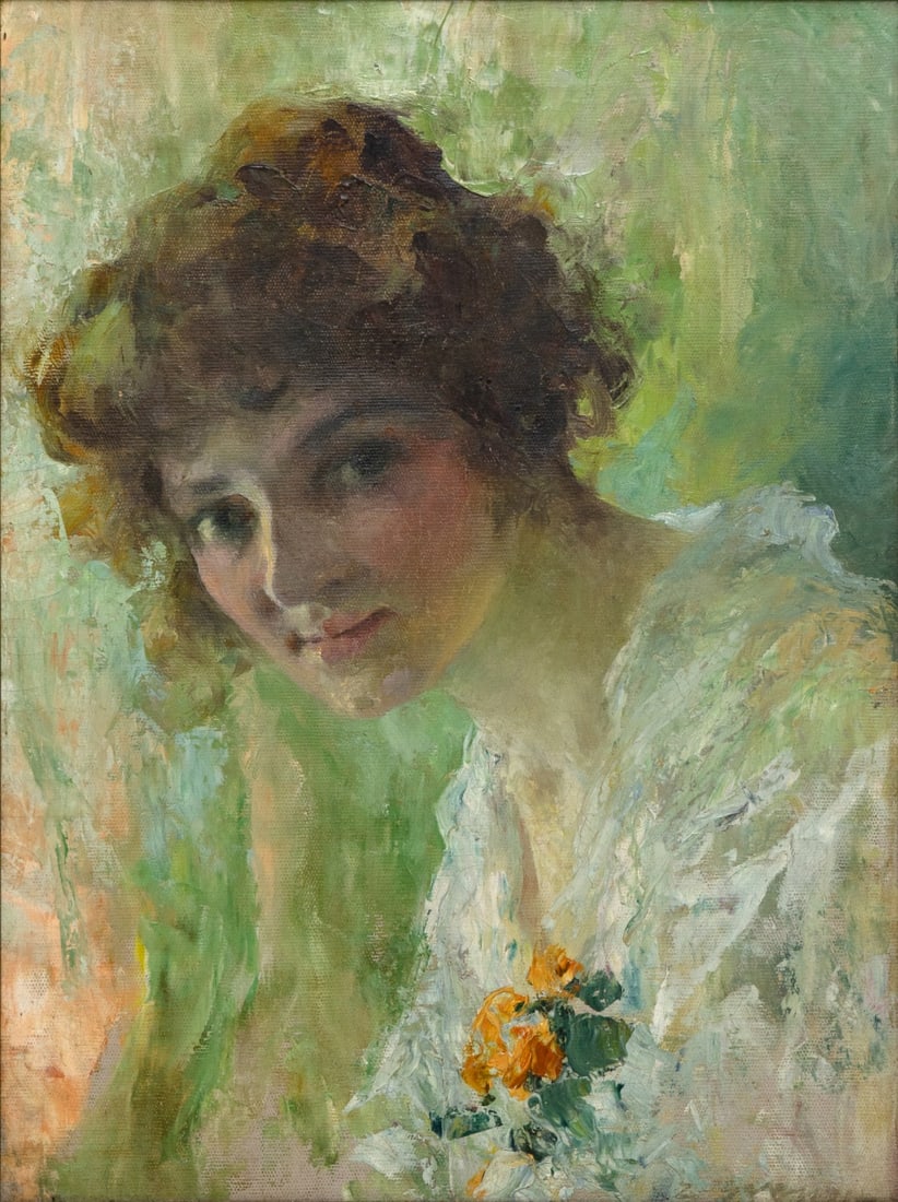 ILLEGIBLY SIGNED (AMERICAN SCHOOL, 19TH/20TH). (1 of 4)