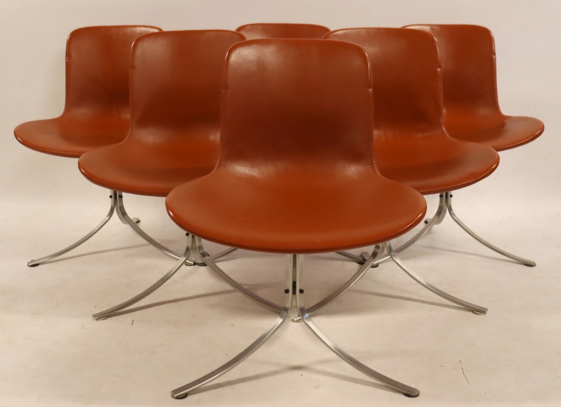 Poul Kjaerholm, PK 9 Chairs (6). (1 of 9)