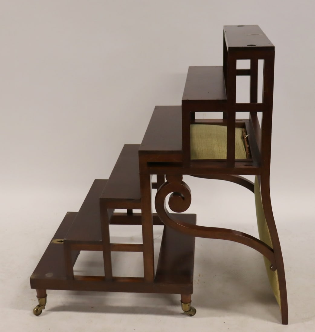 Antique English Metamorphic Armchair / Library (1 of 8)