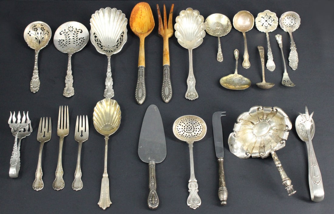 SILVER. Collection of (23) Sterling and Silver (1 of 13)