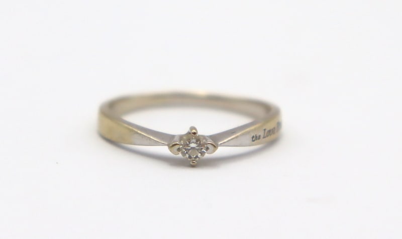 JEWELRY. 18kt Gold and Diamond "The Love Ring". (1 of 5)