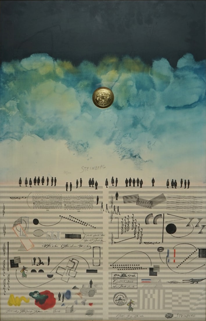 SAUL STEINBERG (AMERICAN, 1914-1999). (1 of 4)