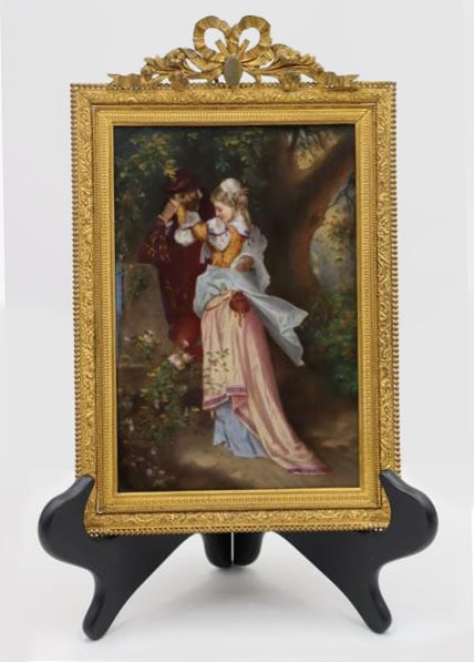 A.KNOELLER K.P.M. Berlin Porcelain Plaque (ATTR). (1 of 7)