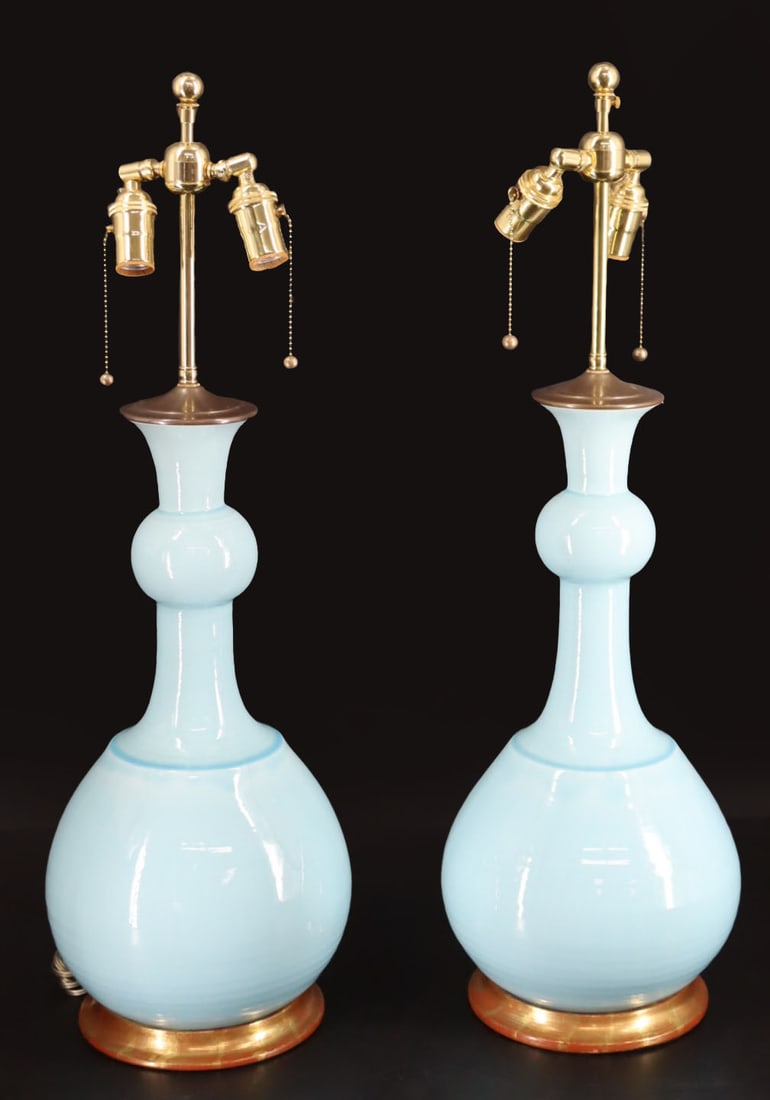 A Pair of Christopher Spitzmiller Decorative Lamps (1 of 4)