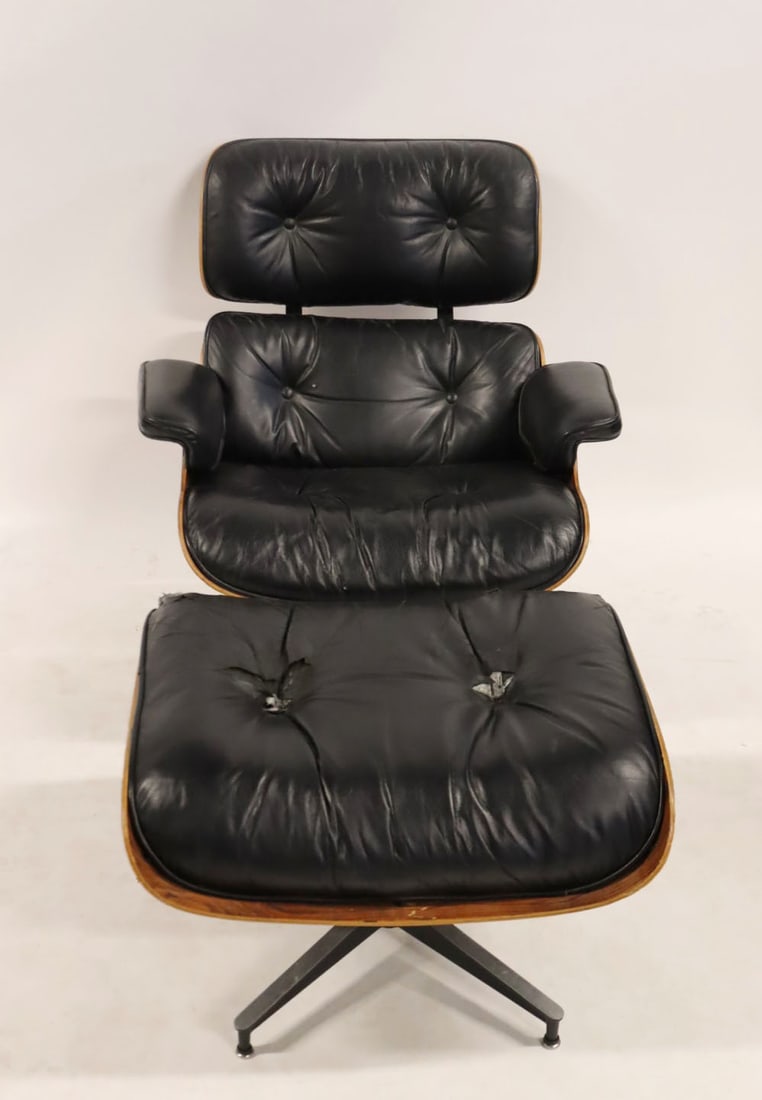 Charles & Ray Eames Lounge Chair & Ottoman. (1 of 15)