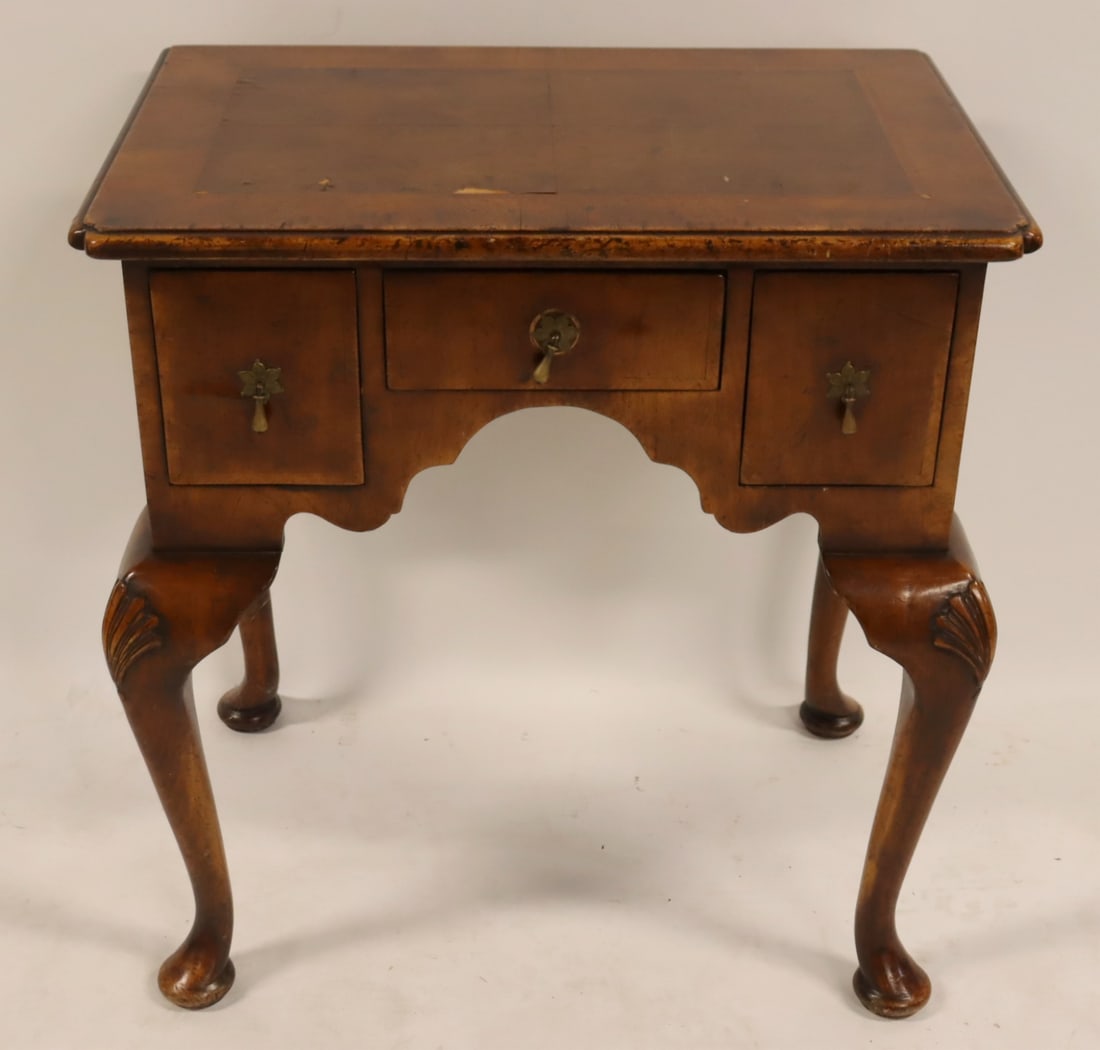 Antique Queen Anne Style Lowboy. (1 of 7)