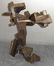 70: PERLMAN, Joel. 1987 Modernist Bronze. - 3