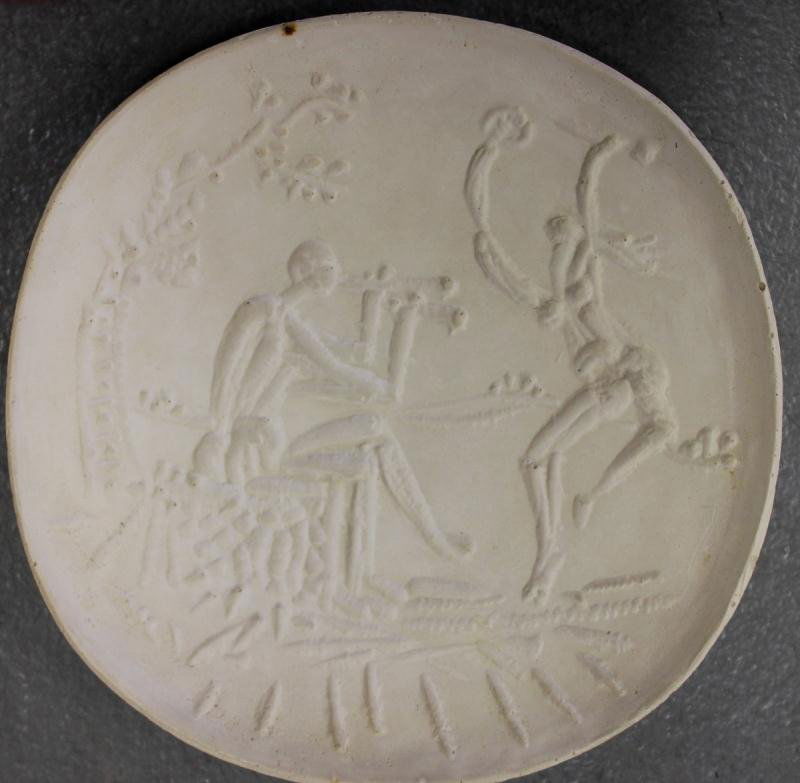 PICASSO. Madoura Earthenware Charger.: Stamped verso. From an East Hampton, NY estate. Dimensions: 16" diameter.