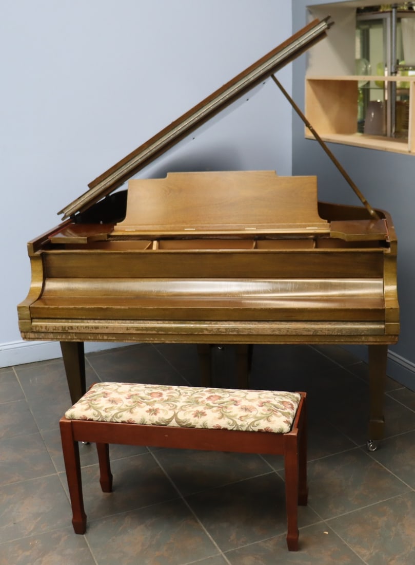 Steinway And Sons Model M Piano Serial #231692.: Comes with bench. From an East 57 st, NYC estate.