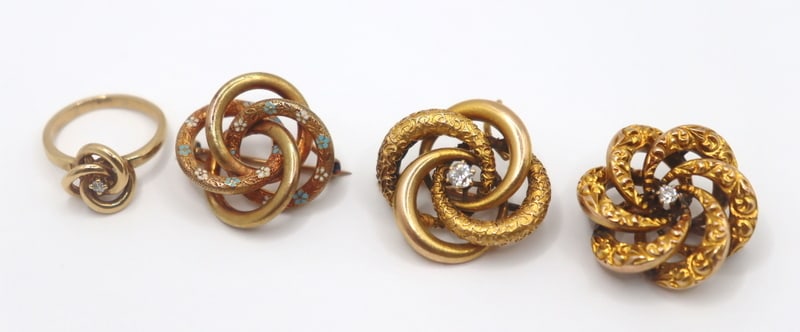 JEWELRY. Assorted Gold and Diamond Jewelry. (1 of 12)