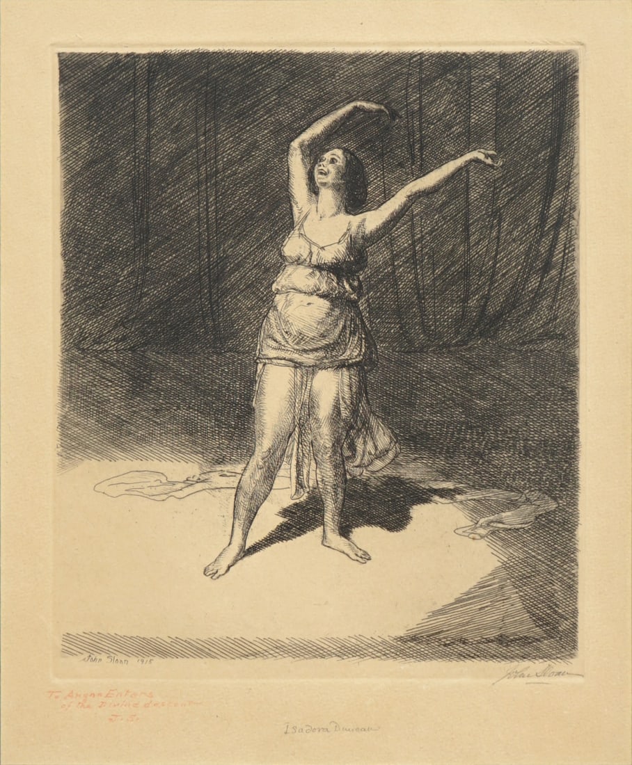 JOHN SLOAN (AMERICAN, 1871-1951). (1 of 6)