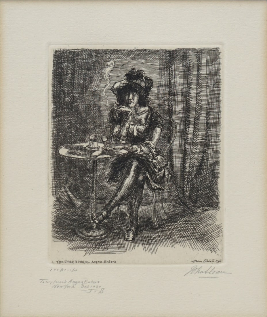 JOHN SLOAN (AMERICAN, 1871-1951) [3 Works]. (1 of 15)