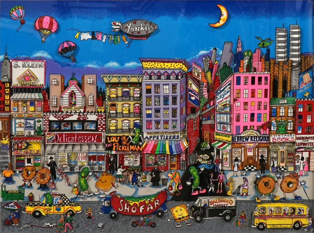 CHARLES FAZZINO (AMERICAN, b. 1955). (1 of 8)