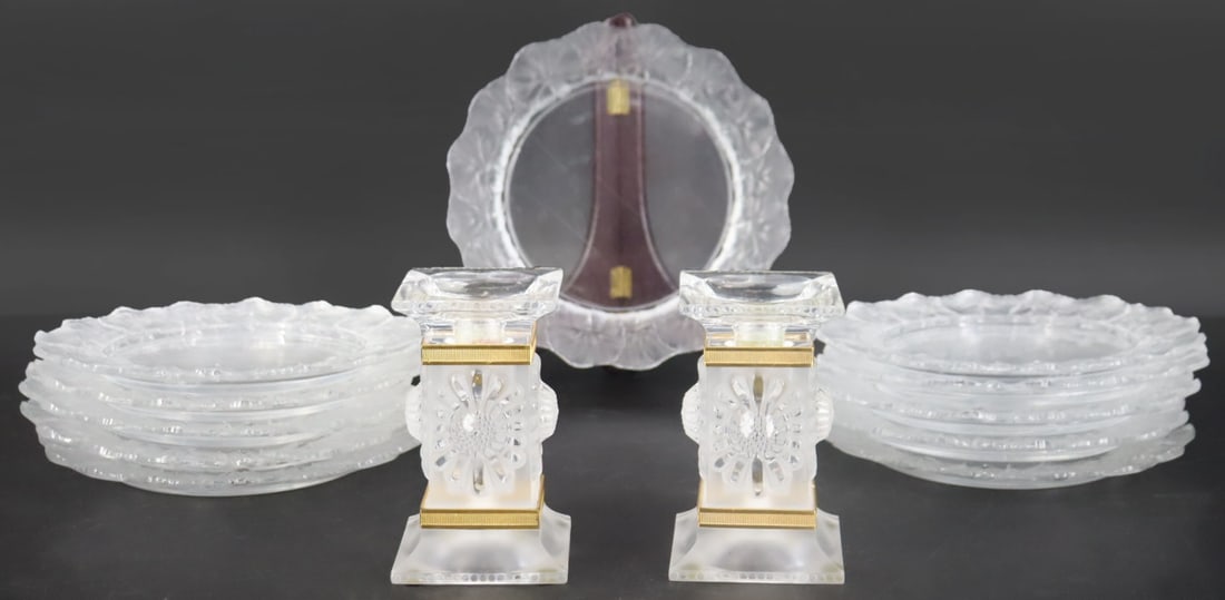 Lalique France Lot Of Art Glass. (1 of 7)