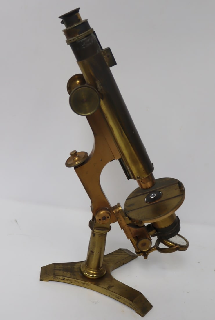 J. Zentmayer Antique Brass Microscope 1876 (1 of 7)