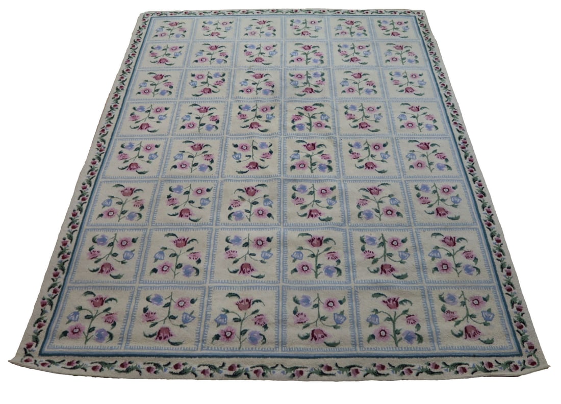 Vintage Needlepoint Carpet. (1 of 7)