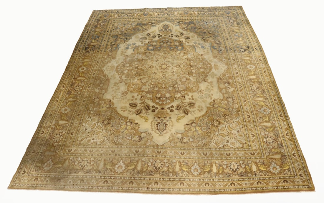 Antique And Finely Hand Knotted Kerman Style (1 of 15)
