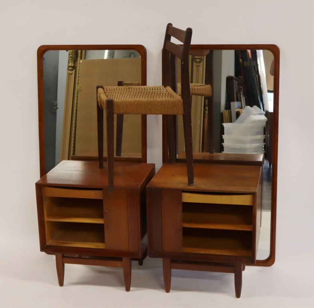 Midcentury Danish Modern Falster Night Stands. (1 of 12)