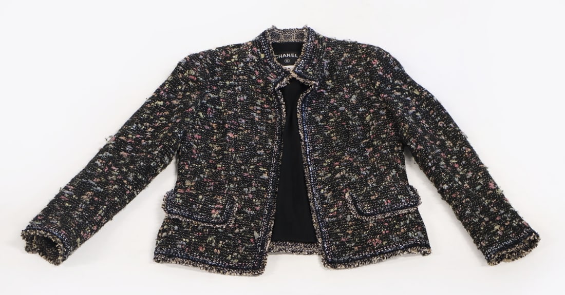 COUTURE. Chanel Multicolored Tweed Jacket. (1 of 7)