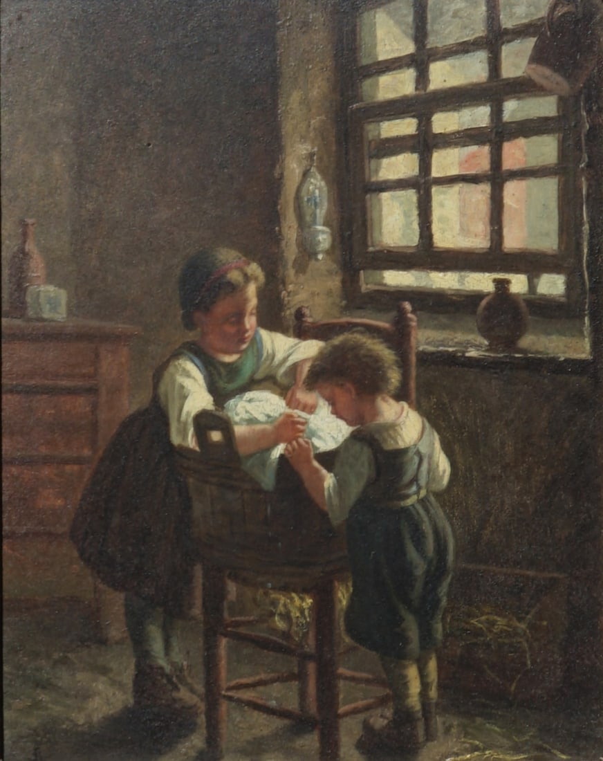 ILLEGIBLY INITIALED (DUTCH SCHOOL, 19TH CENTURY). (1 of 4)