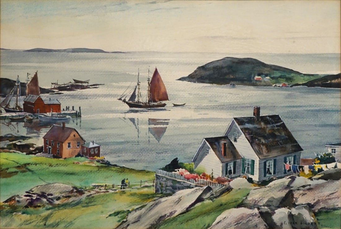 CARL IVAR GILBERT (AMERICAN, 1882-1959). (1 of 4)