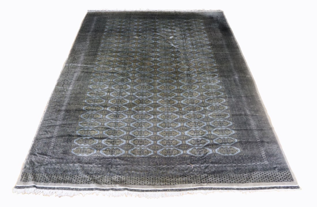 Vintage & Finely Hand Knotted Bokhara Style Carpet (1 of 8)