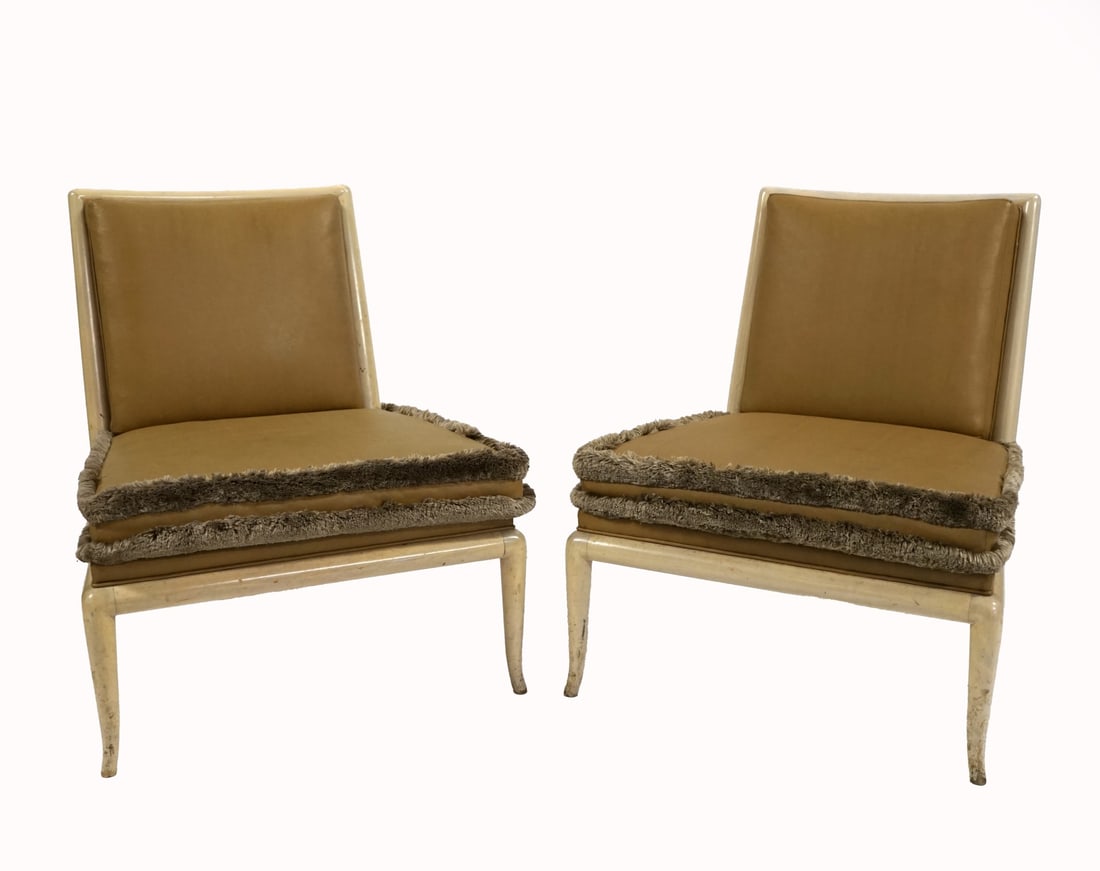 Midcentury Pr Of  T.H. Robesjohn Gibbings Slipper (1 of 7)