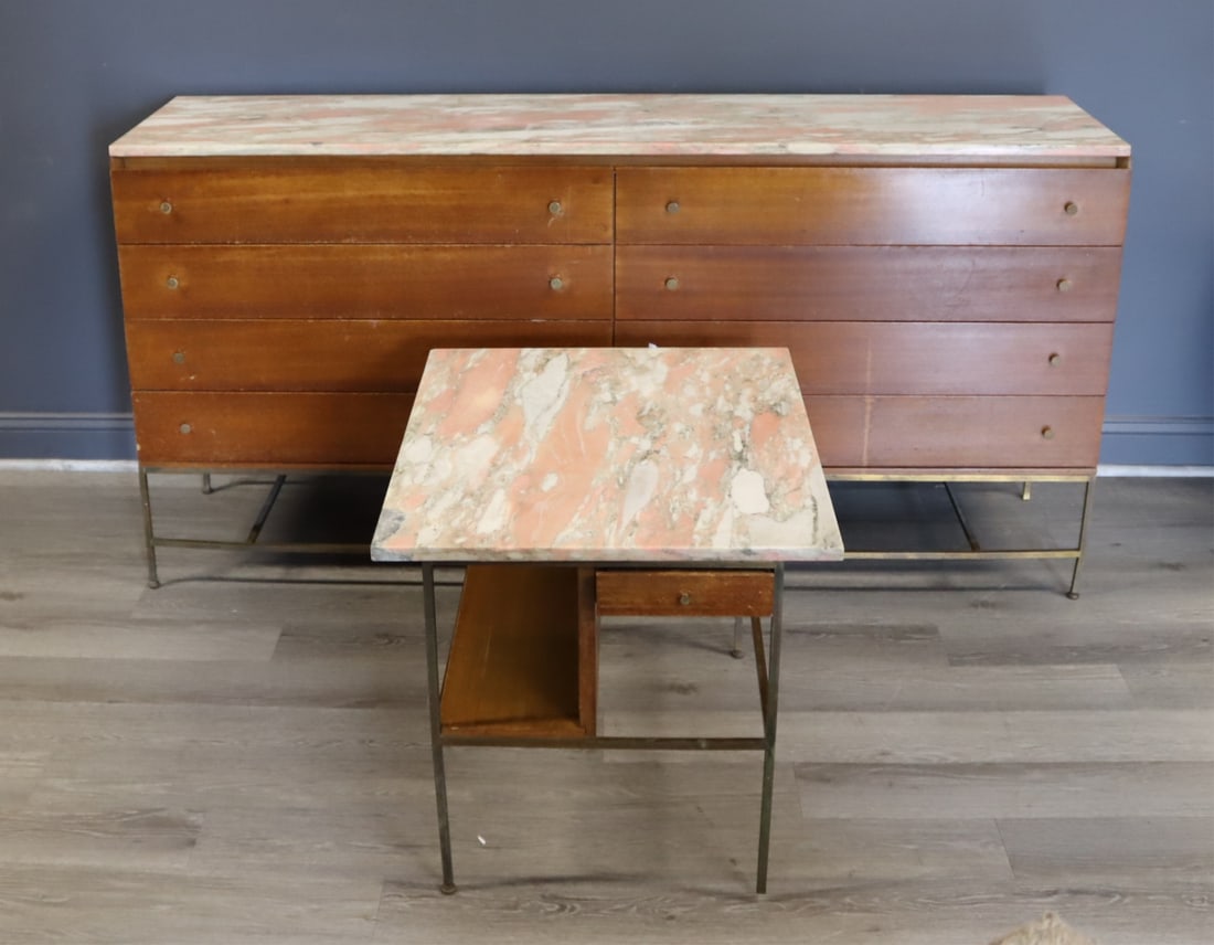 Midcentury Paul McCobb For Calvin Marbletop (1 of 11)