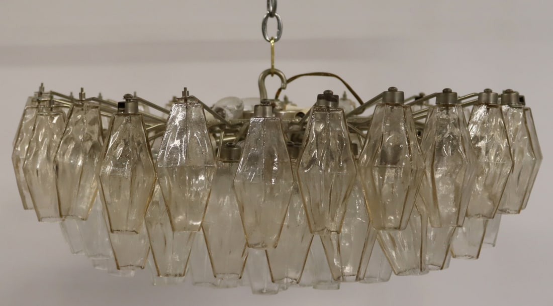 Midcentury Chandelier  & Sconce Attrib To Vennini (1 of 10)