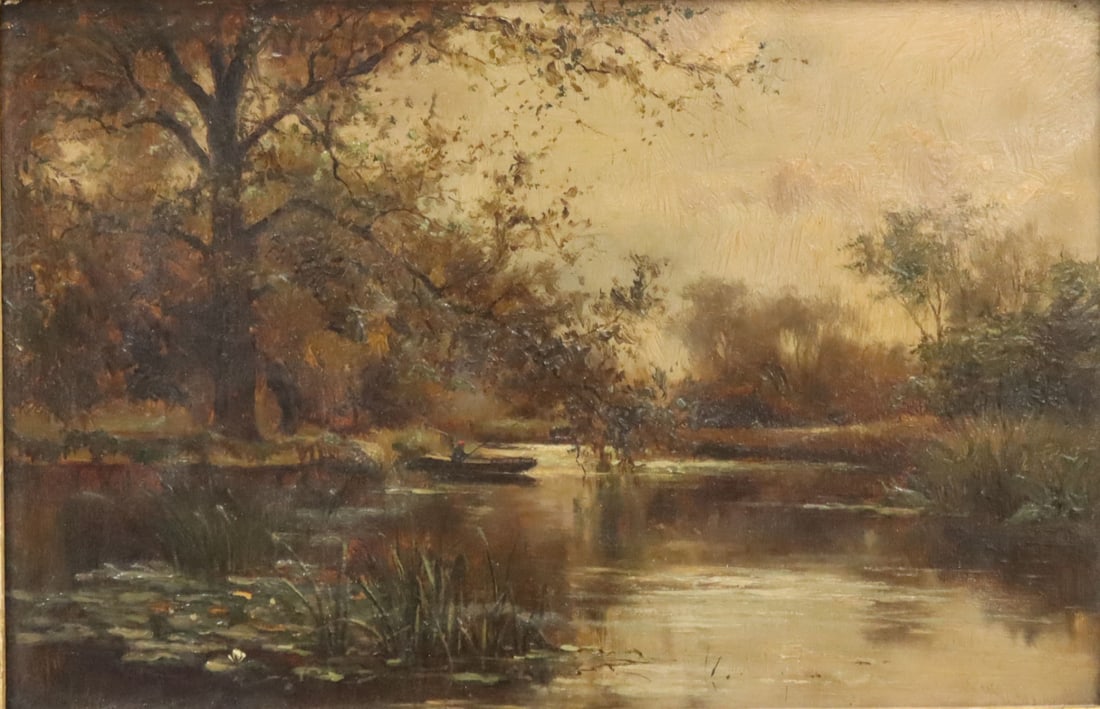 Illegibly. Oil On Canvas. (1 of 5)