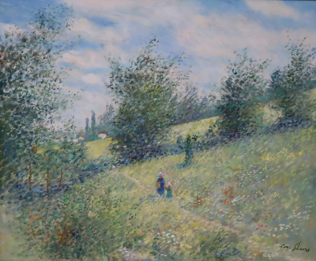 George Shawe (US, 1915 -1995) "Path To Pontoise" (1 of 6)