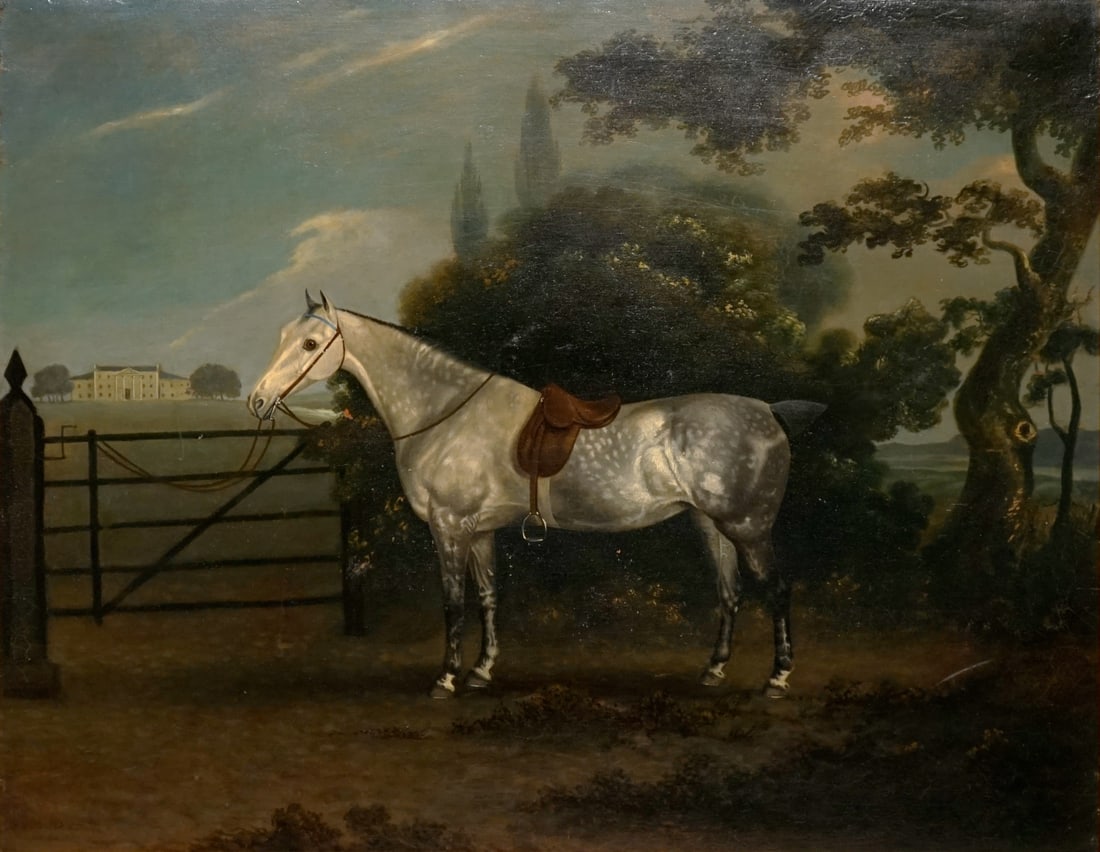 ILLEGIBLY SIGNED (19TH CENTURY). (1 of 7)