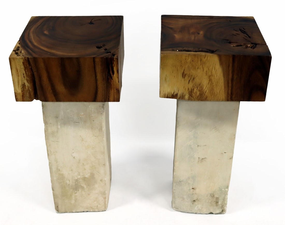 AYU HORATIO Pair of Bar Stools. (1 of 5)