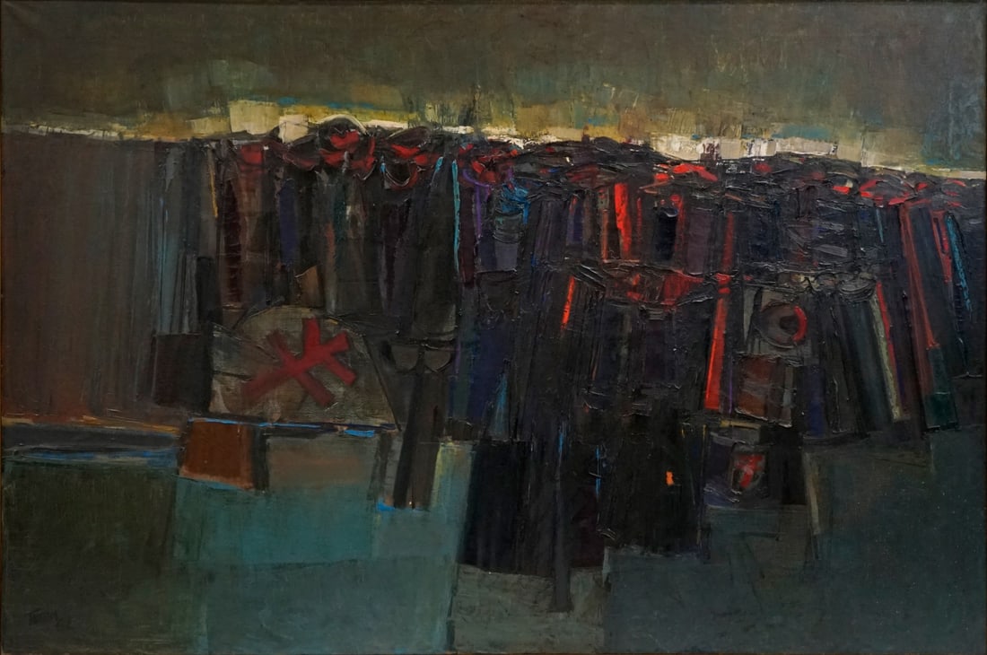 GERALD TROTTIER (CANADIAN, 1946-2002). (1 of 8)