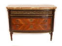 Fine Antique Louis XV1 Style Marbletop Commode.