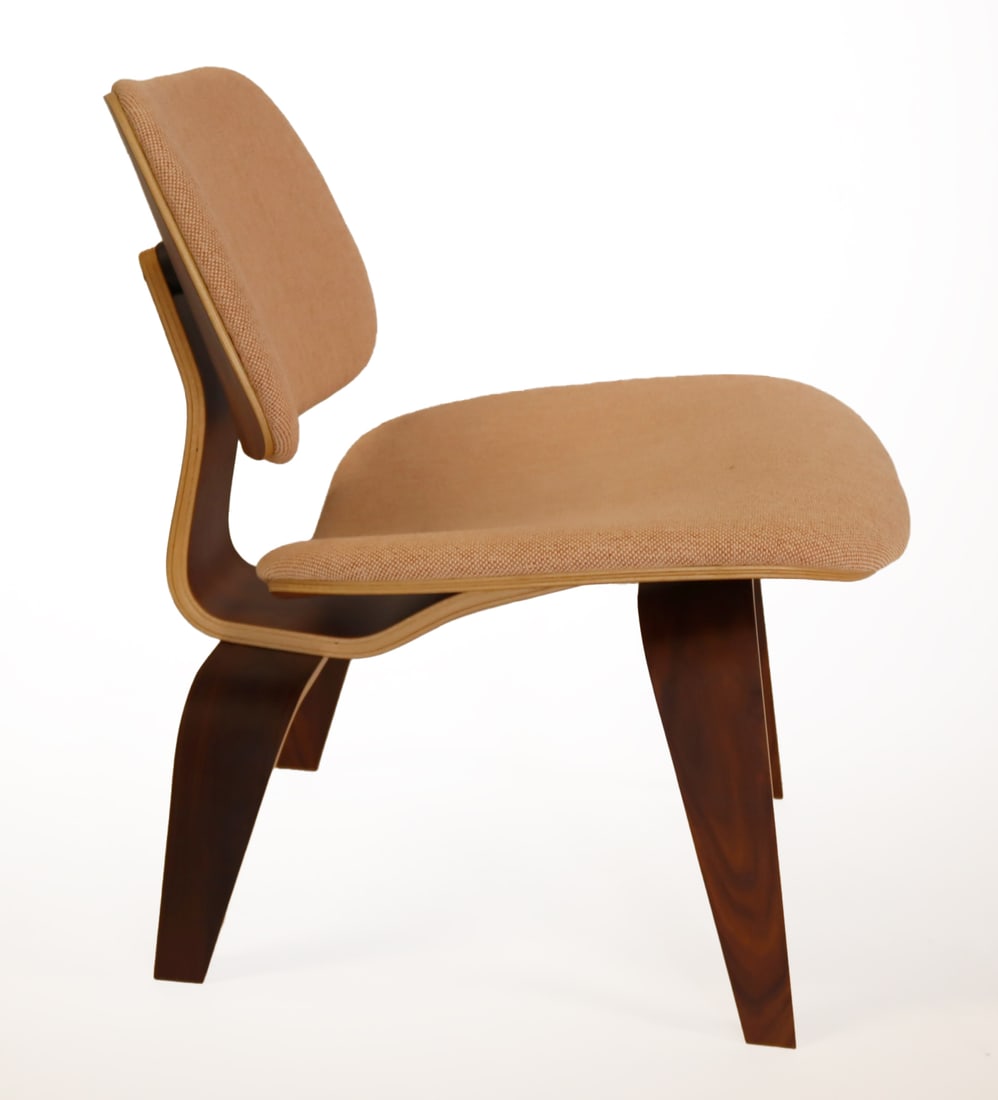 Eames Molded Plywood Lounge Chair Wood Base (LCW). (1 of 10)