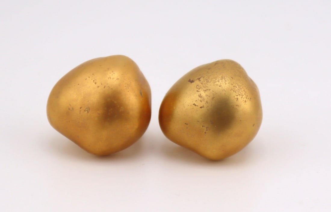 Jewelry. Pair Of Roberto Coin 18kt Gold Earrings. Auction