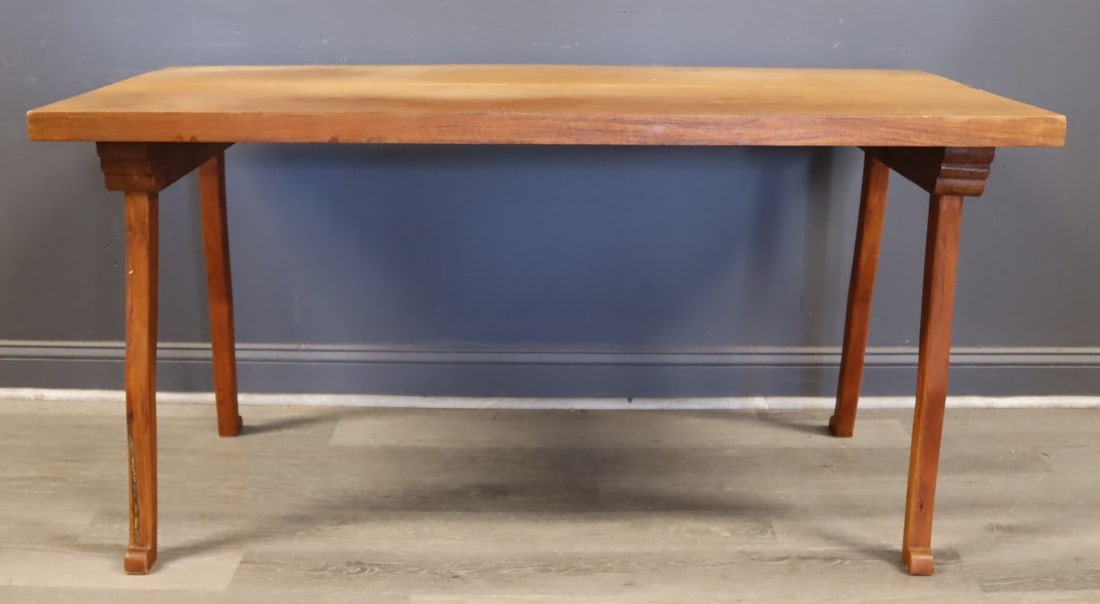 Farmhouse Style Shabby Chic Wood Table (1 of 4)