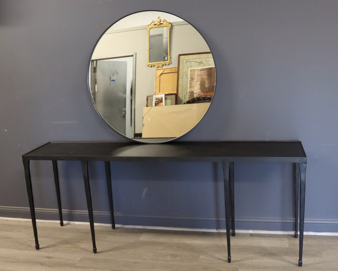 Restoration Hardware Console and Mirror (1 of 4)