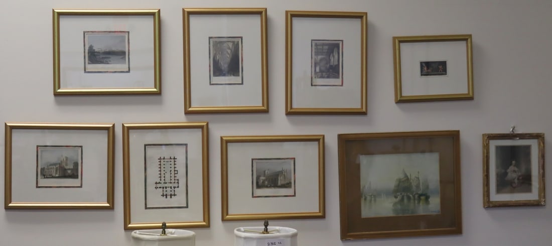 (9) Assorted Framed Prints. (1 of 10)