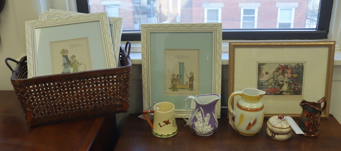 Decorative Collection Inc. Kate Greenaway Prints. (1 of 16)