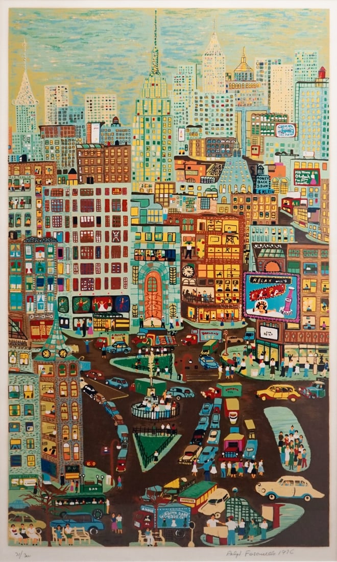 RALPH FASANELLA (AMERICAN, 1914-1997). (1 of 5)